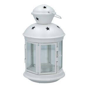LIVING ACCENTS Stars Lantern White